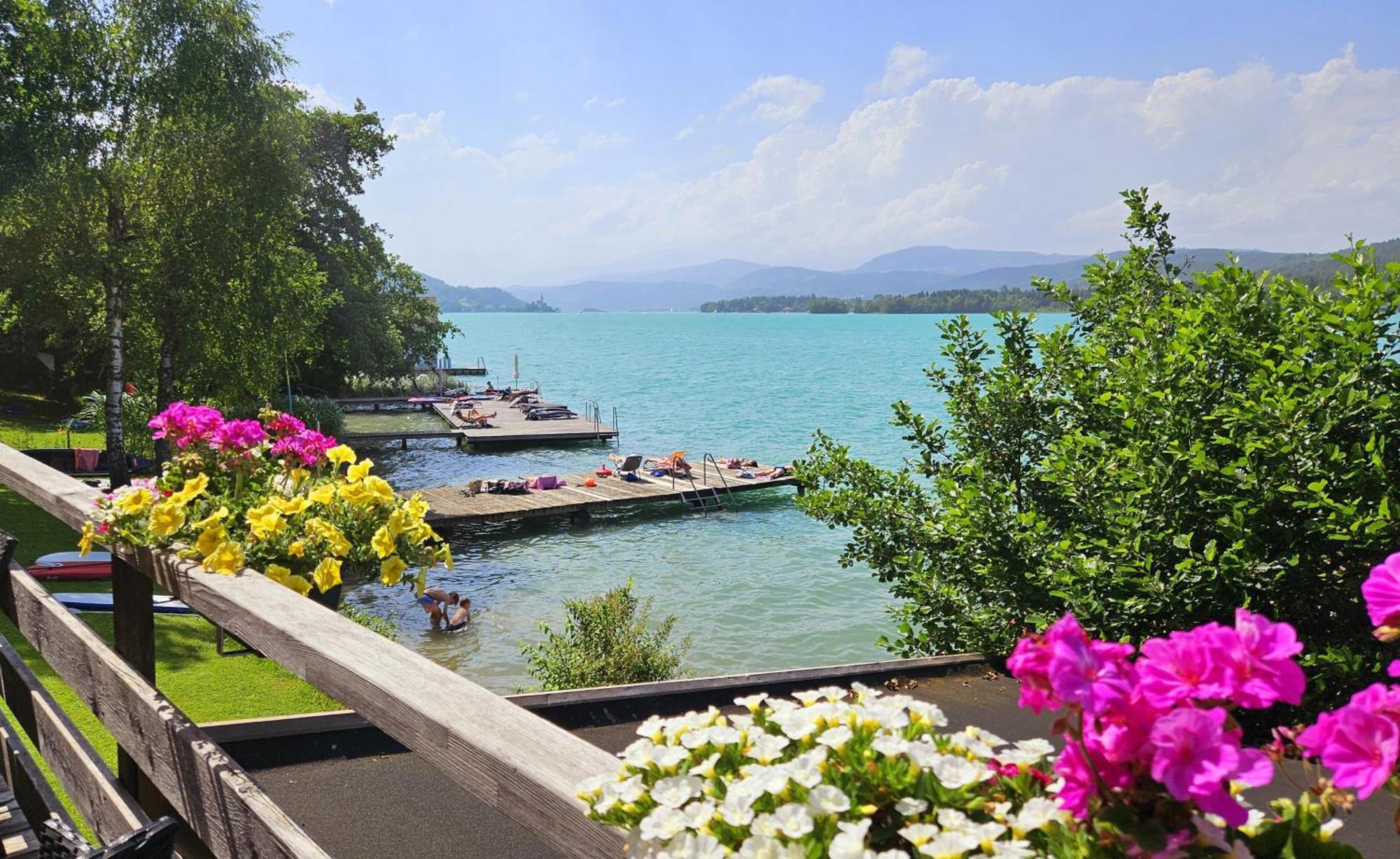 "Casa Antonio" 3 Gehminuten Strandbad Sekirn, Inkl Seezugang Bagian luar foto